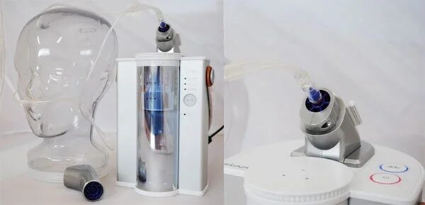 水素吸入器とチューブ