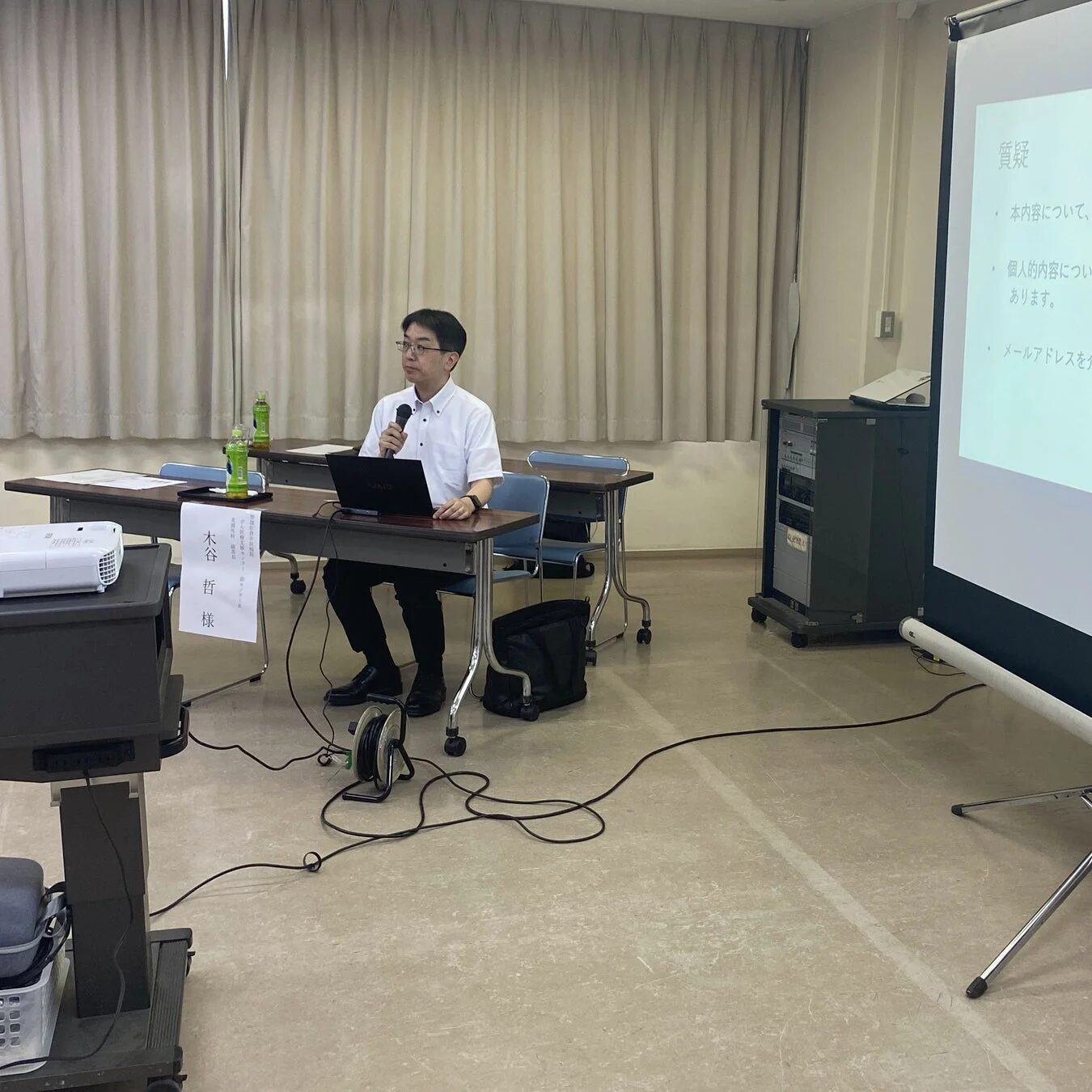 小・中学校養護教諭に向けたがん教育支援講演