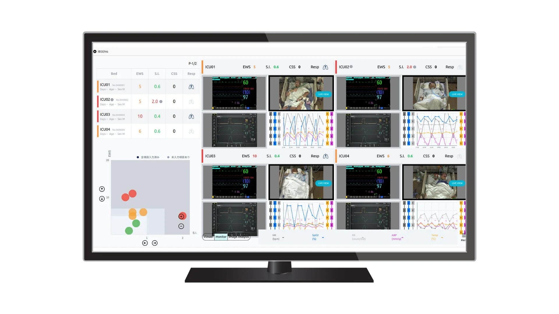 iBSEN DXの画面イメージ
