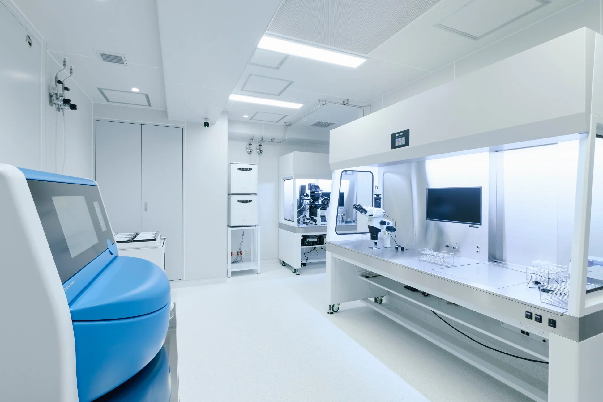 ラボエリアの機器