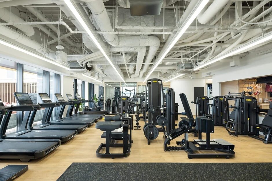 モダンなジム