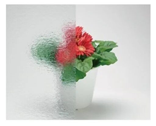 すりガラスのような花の画像