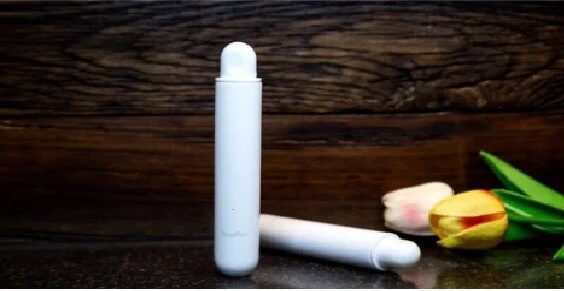 白い円筒形の製品