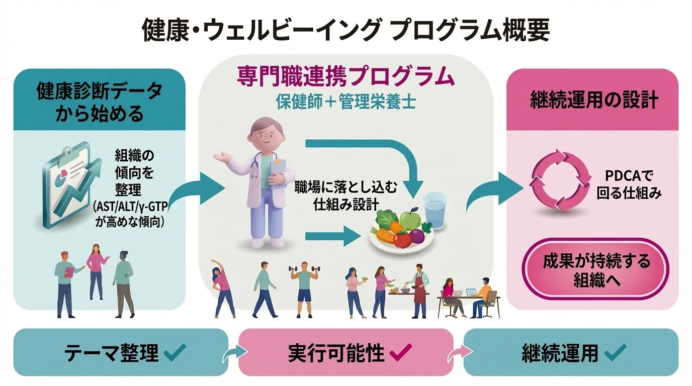 健康・ウェルビーイング プログラム概要