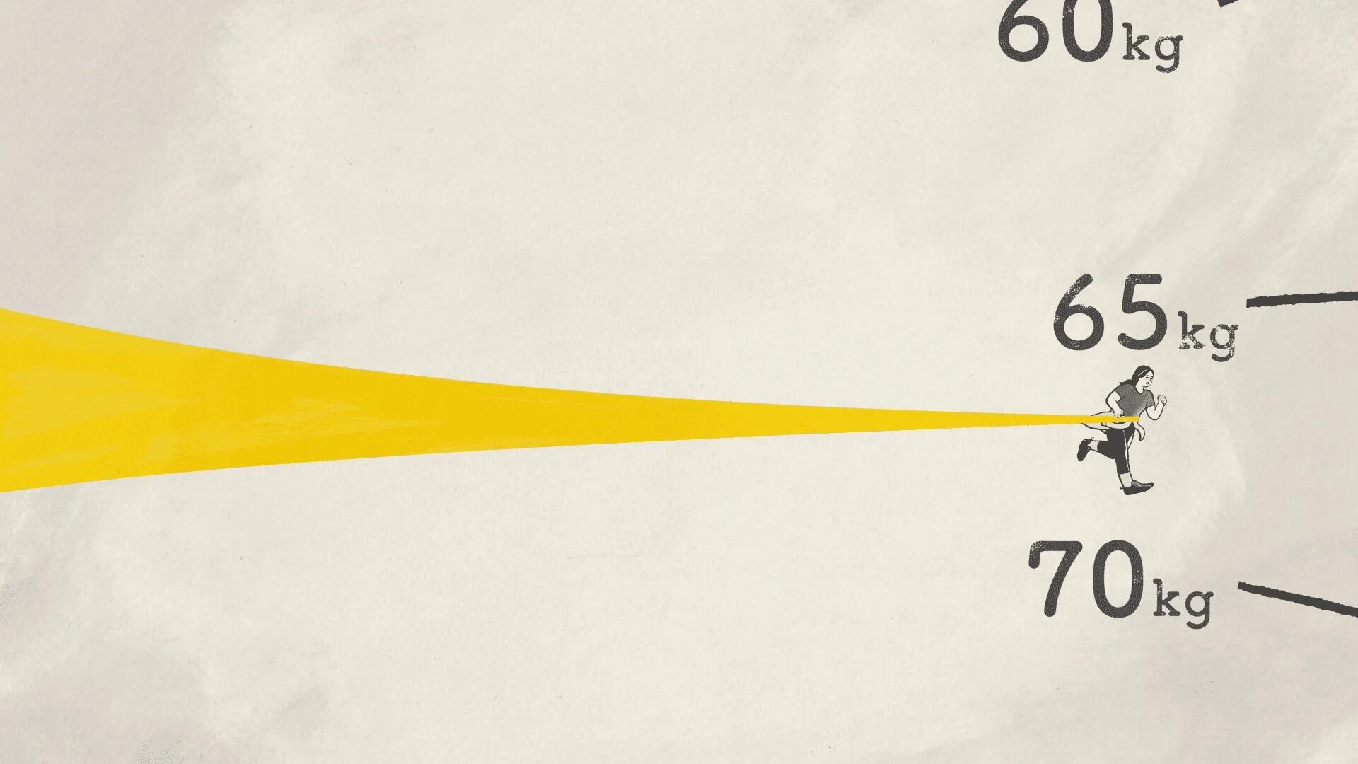 体重減少のイメージ