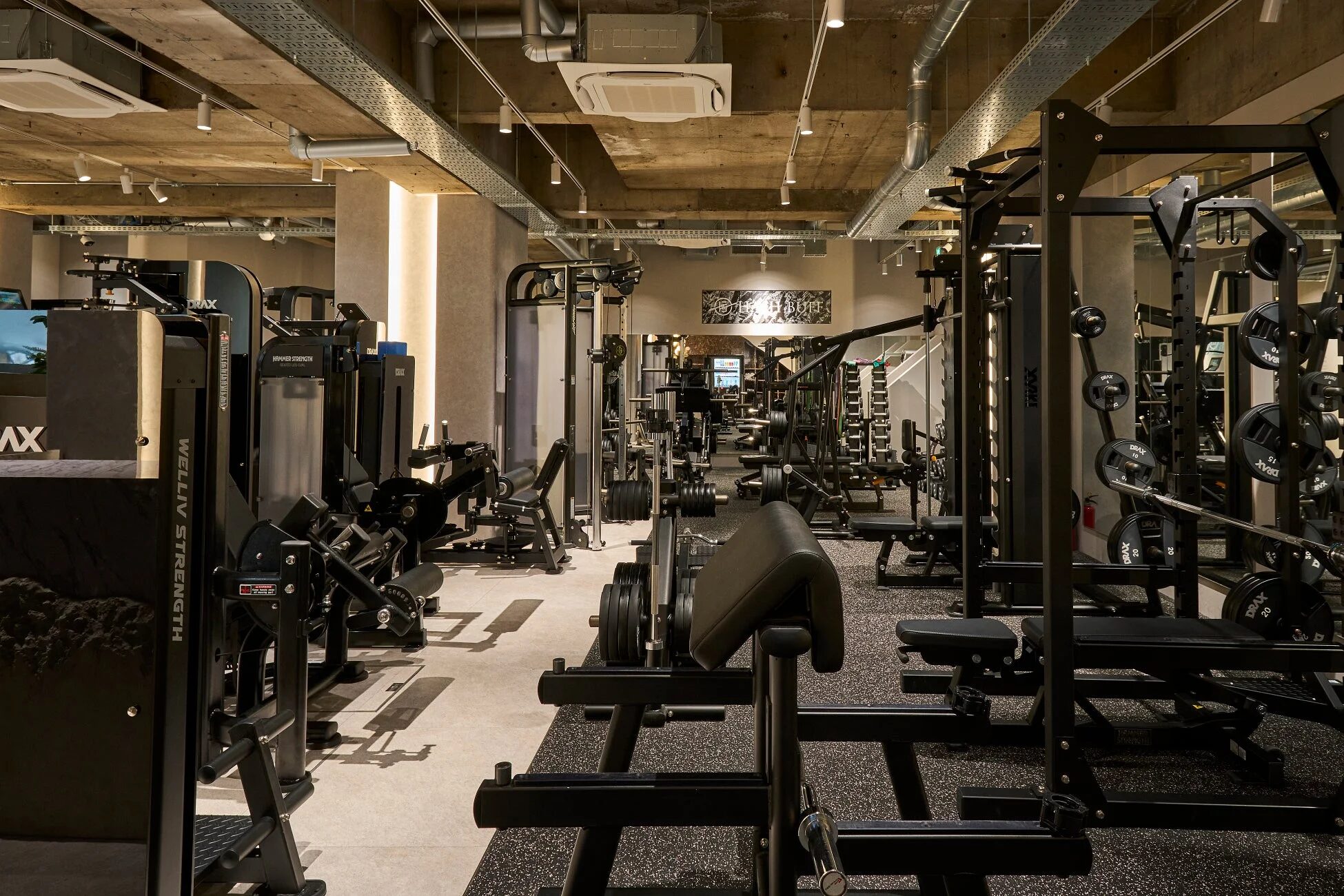 HASH BUFF麻布十番店 マシンエリア