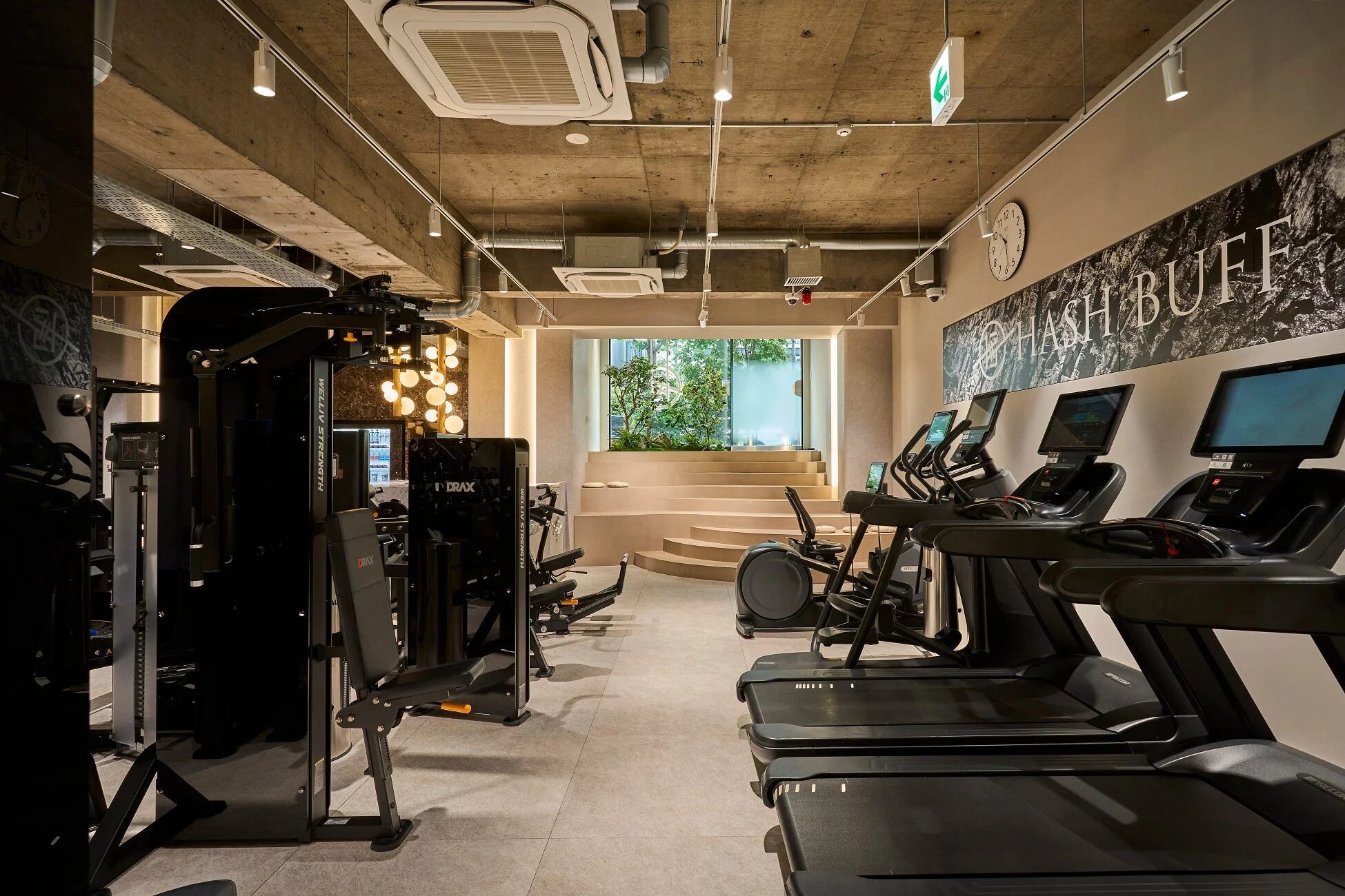 HASH BUFF麻布十番店 トレーニングエリア