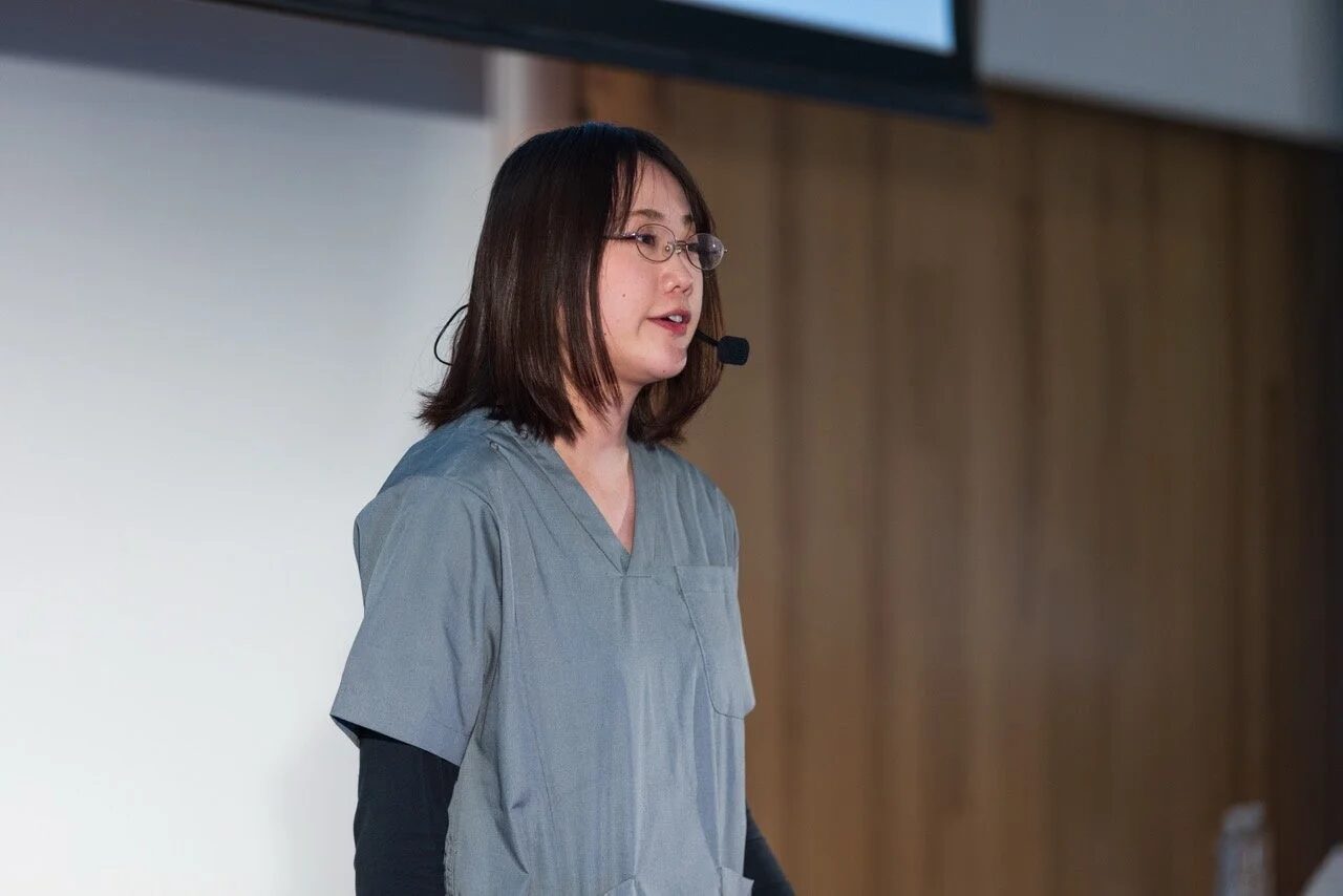 講演中の伊藤里美氏