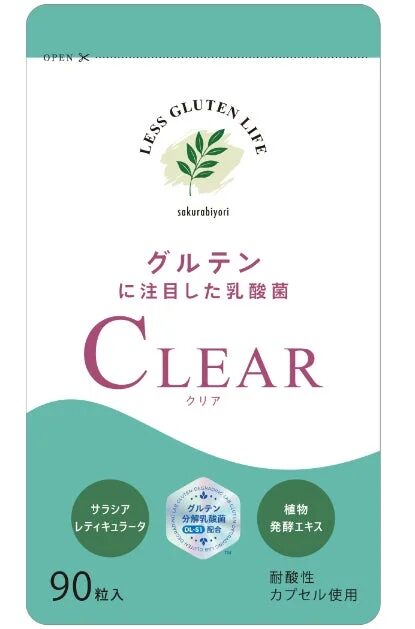 グルテンに注目した乳酸菌 CLEAR