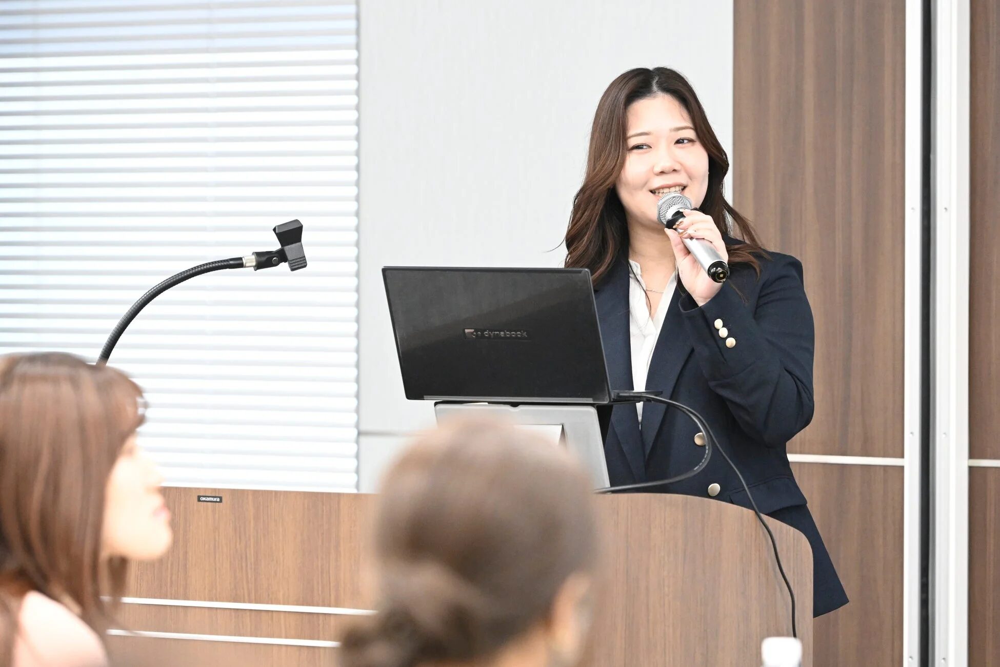 スキンケア講義の様子