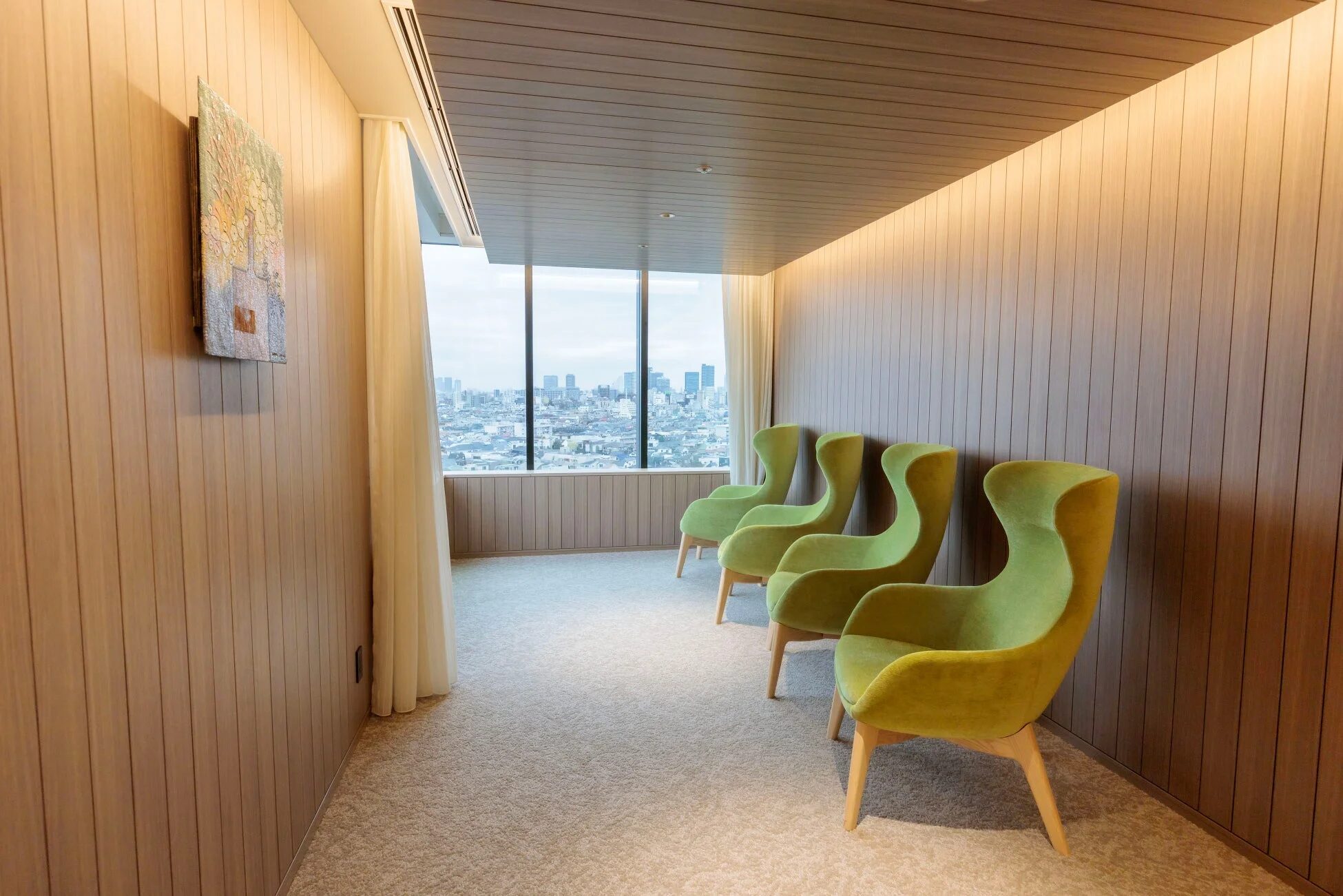 モダンな待合室またはラウンジ