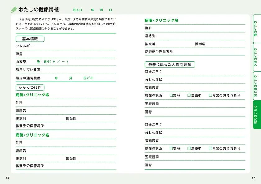 健康情報ページ