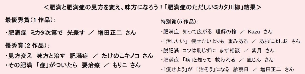 川柳結果発表