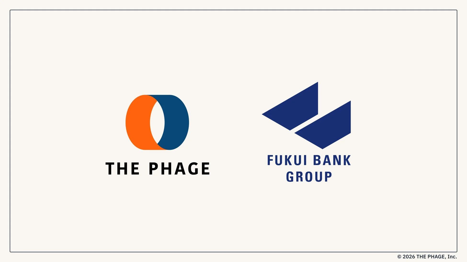 THE PHAGE FUKUI BANK GROUPロゴ