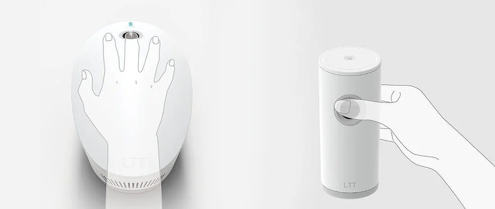 生体認証のようなデバイス